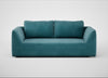 Morven 3 Seater Sofa Smart Luxe Velvet Airforce Blue