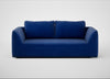 Morven 3 Seater Sofa Smart Luxe Velvet Azure