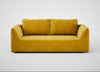 Morven 3 Seater Sofa Smart Luxe Velvet Canary