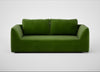 Morven 3 Seater Sofa Smart Luxe Velvet Grass