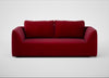 Morven 3 Seater Sofa Smart Luxe Velvet Mulberry