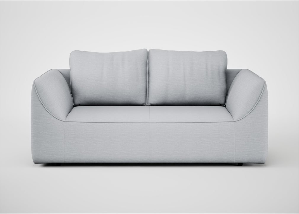Morven 2 Seater Sofa Broad Weave Tin