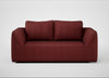 Morven 2 Seater Sofa Capelo Linen-Cotton Etruscan Red
