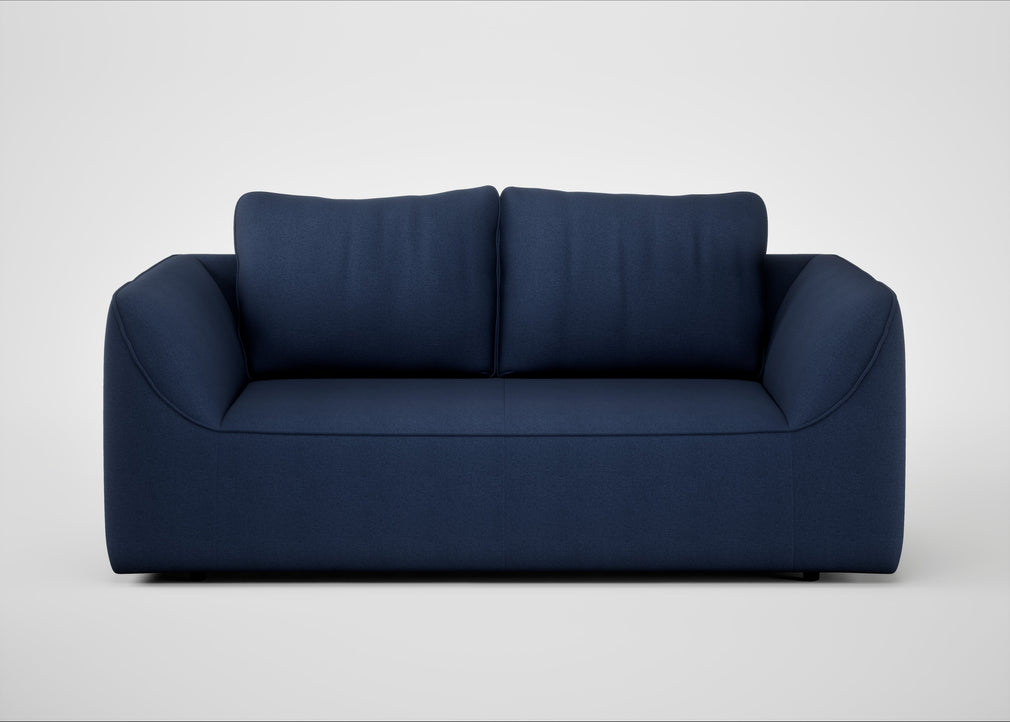 Morven 2 Seater Sofa Capelo Linen-Cotton Inkspot