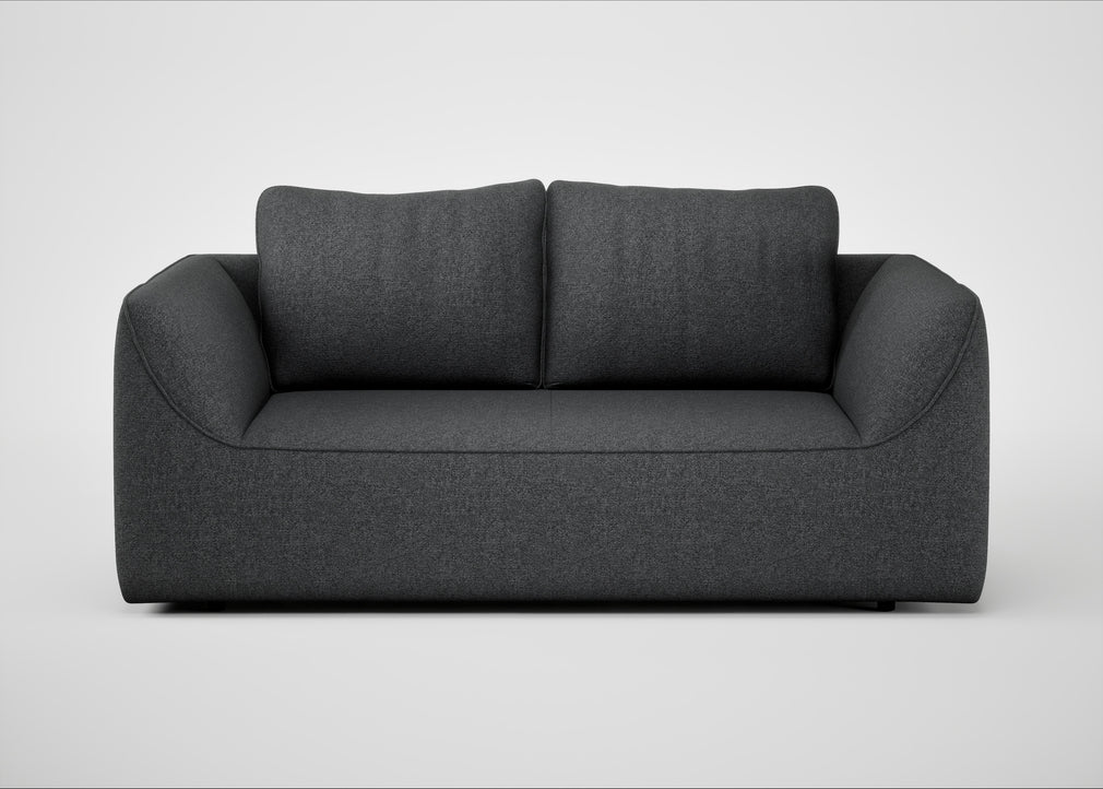 Morven 2 Seater Sofa Melton Wool Granite