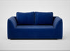 Morven 2 Seater Sofa Smart Luxe Velvet Azure
