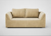 Morven 2 Seater Sofa Smart Luxe Velvet Biscuit