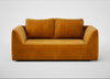 Morven 2 Seater Sofa Smart Luxe Velvet Cognac