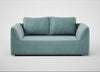 Morven 2 Seater Sofa Smart Luxe Velvet Mineral Blue