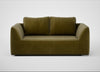Morven 2 Seater Sofa Smart Luxe Velvet Peridot