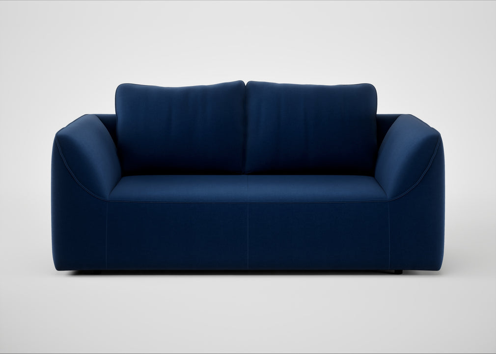 Morven 2 Seater Sofa Cotton Velvet Midnight