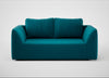 Morven 2 Seater Sofa Cotton Velvet Teal