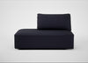 Morven Left Hand Facing Open End Unit Boucle Indigo