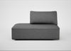 Morven Left Hand Facing Open End Unit Melton Wool Shale