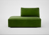Morven Left Hand Facing Open End Unit Smart Luxe Velvet Grass