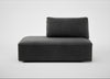 Morven Left Hand Facing Open End Unit Smart Luxe Velvet Nickel
