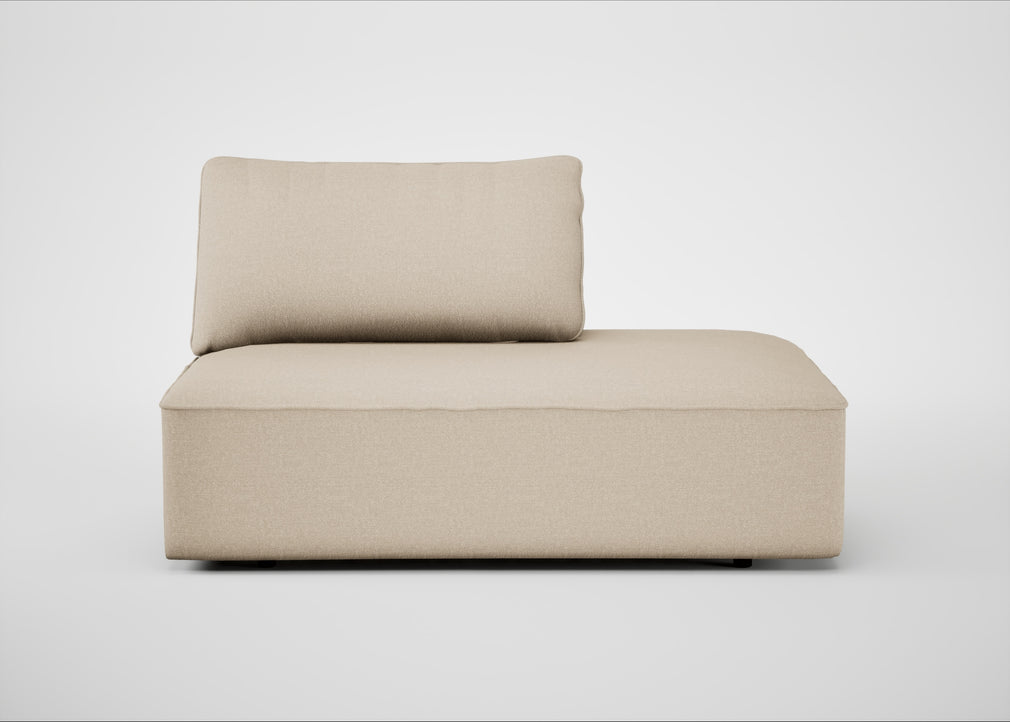 Morven Right Hand Facing Open End Unit Brushed Cotton Oat