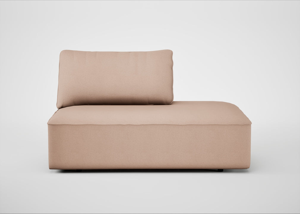 Morven Right Hand Facing Open End Unit Capelo Linen-Cotton Rosedale