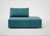 Morven Right Hand Facing Open End Unit Smart Luxe Velvet Airforce Blue