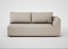 Morven Right Hand Facing 3 Seater Unit Broad Weave Putty