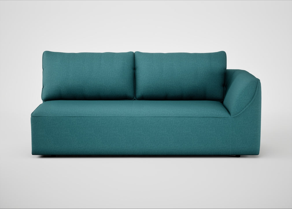 Morven Right Hand Facing 3 Seater Unit Brushed Cotton Cadet