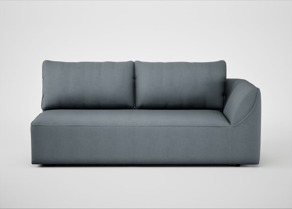 Morven Right Hand Facing 3 Seater Unit Capelo Linen-Cotton Mineral