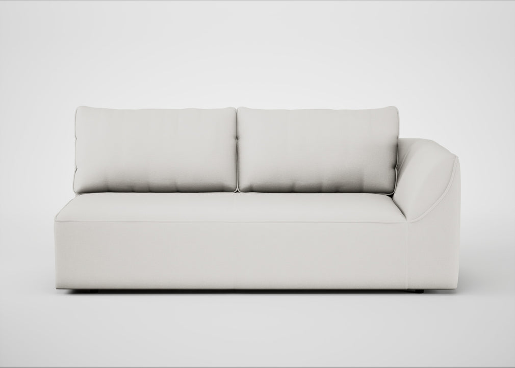 Morven Right Hand Facing 3 Seater Unit Capelo Linen-Cotton Sea Salt