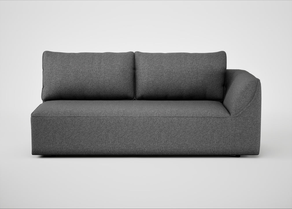 Morven Right Hand Facing 3 Seater Unit Melton Wool Shale