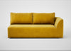 Morven Right Hand Facing 3 Seater Unit Smart Luxe Velvet Canary
