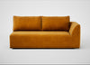 Morven Right Hand Facing 3 Seater Unit Smart Luxe Velvet Cognac