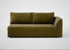 Morven Right Hand Facing 3 Seater Unit Smart Luxe Velvet Peridot