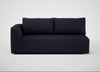 Morven Left Hand Facing 3 Seater Unit Boucle Indigo
