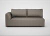 Morven Left Hand Facing 3 Seater Unit Broad Weave Pebble