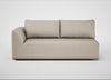 Morven Left Hand Facing 3 Seater Unit Broad Weave Putty