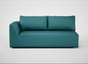 Morven Left Hand Facing 3 Seater Unit Brushed Cotton Cadet