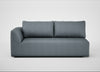 Morven Left Hand Facing 3 Seater Unit Capelo Linen-Cotton Mineral
