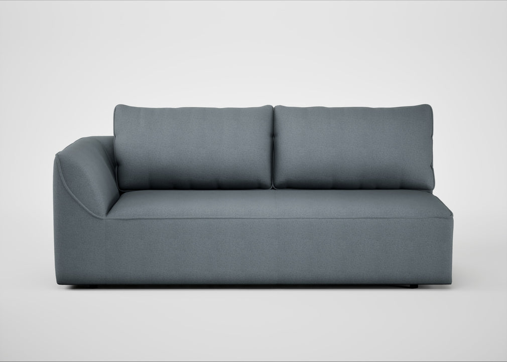 Morven Left Hand Facing 3 Seater Unit Capelo Linen-Cotton Mineral