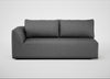 Morven Left Hand Facing 3 Seater Unit Melton Wool Shale