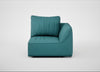 Morven Right Hand Facing Single Unit Brushed Cotton Cadet