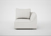 Morven Right Hand Facing Single Unit Capelo Linen-Cotton Sea Salt