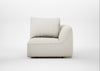 Morven Right Hand Facing Single Unit Chunky Boucle Ecru