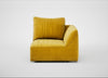 Morven Right Hand Facing Single Unit Smart Luxe Velvet Canary