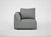 Morven Left Hand Facing Single Unit Boucle Steel