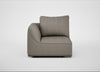 Morven Left Hand Facing Single Unit Broad Weave Pebble