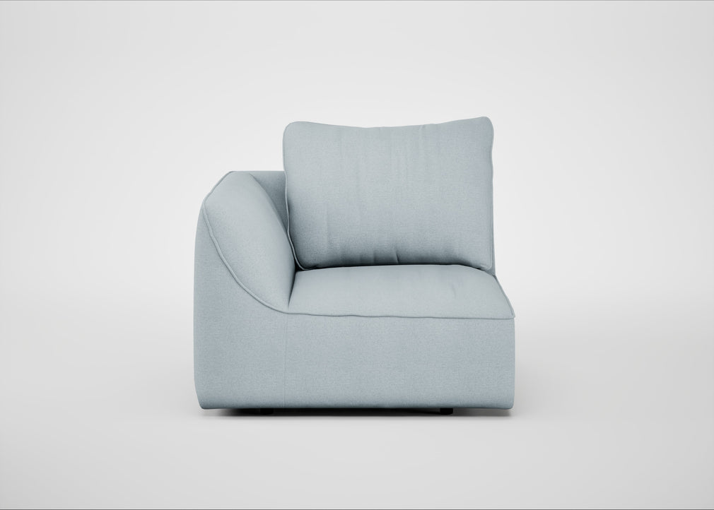 Morven Left Hand Facing Single Unit Capelo Linen-Cotton Sea Shanty