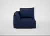 Morven Left Hand Facing Single Unit Melton Wool New Navy