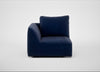 Morven Left Hand Facing Single Unit Smart Luxe Velvet Midnight