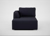 Morven Left Hand Facing Chaise Unit Boucle Indigo
