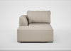Morven Left Hand Facing Chaise Unit Broad Weave Putty