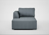 Morven Left Hand Facing Chaise Unit Capelo Linen-Cotton Mineral